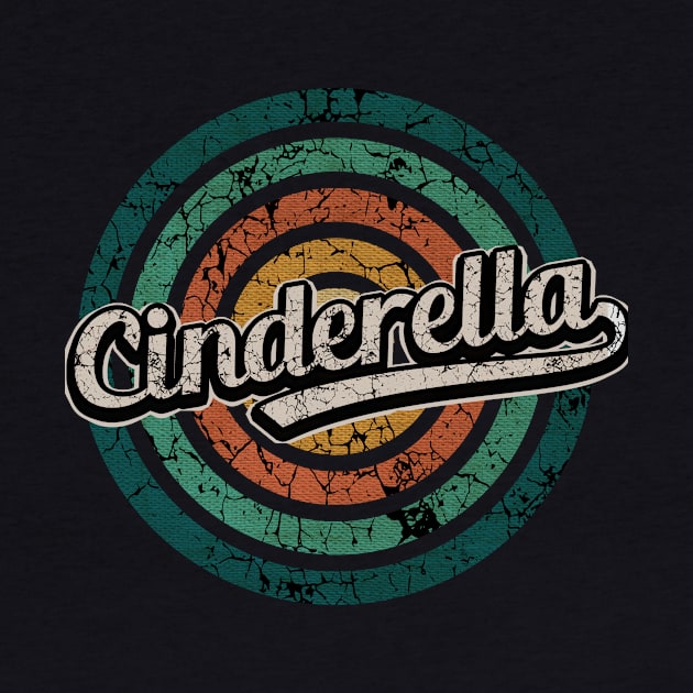 Cinderella // Retro Circle Crack Vintage by People Mask